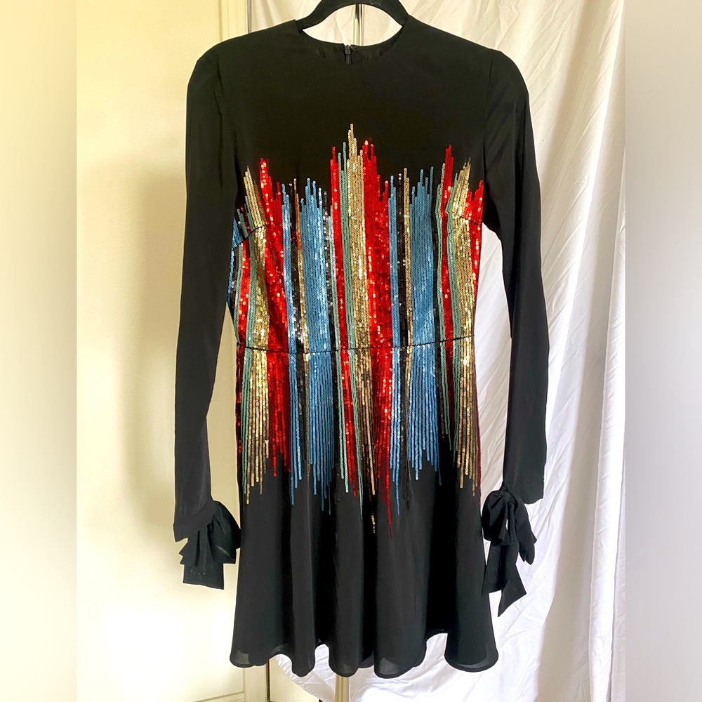 Beautiful sequin mini party dress. Worn only once !
